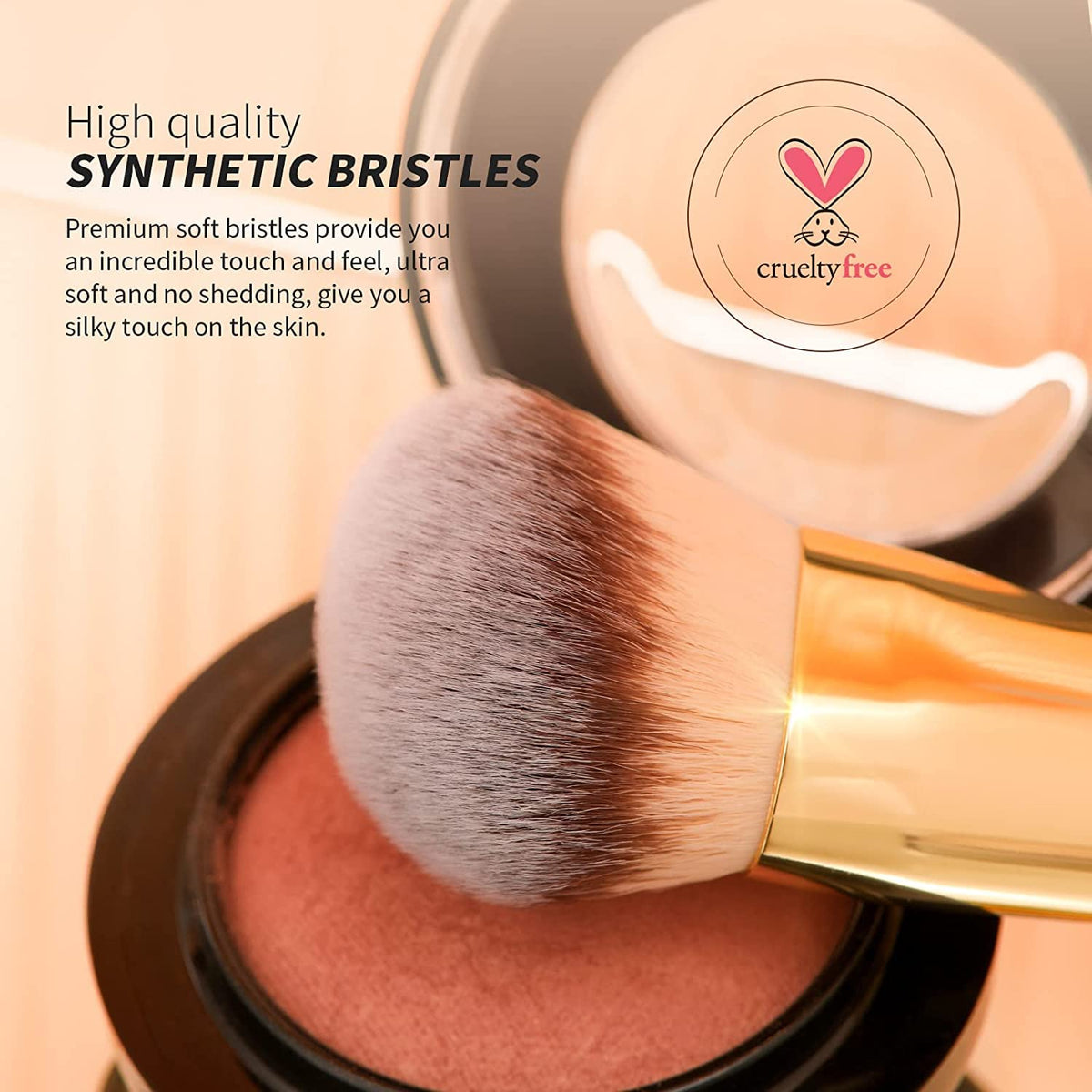 Dual-Ended Foundation Brush