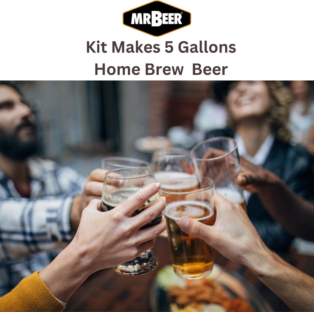 Mr Beer Horse’s Ass Ale, Extract Beer Recipe Kit, Makes 5 Gallons, Home Brew Beer Making Ingredients, Pale Ale
