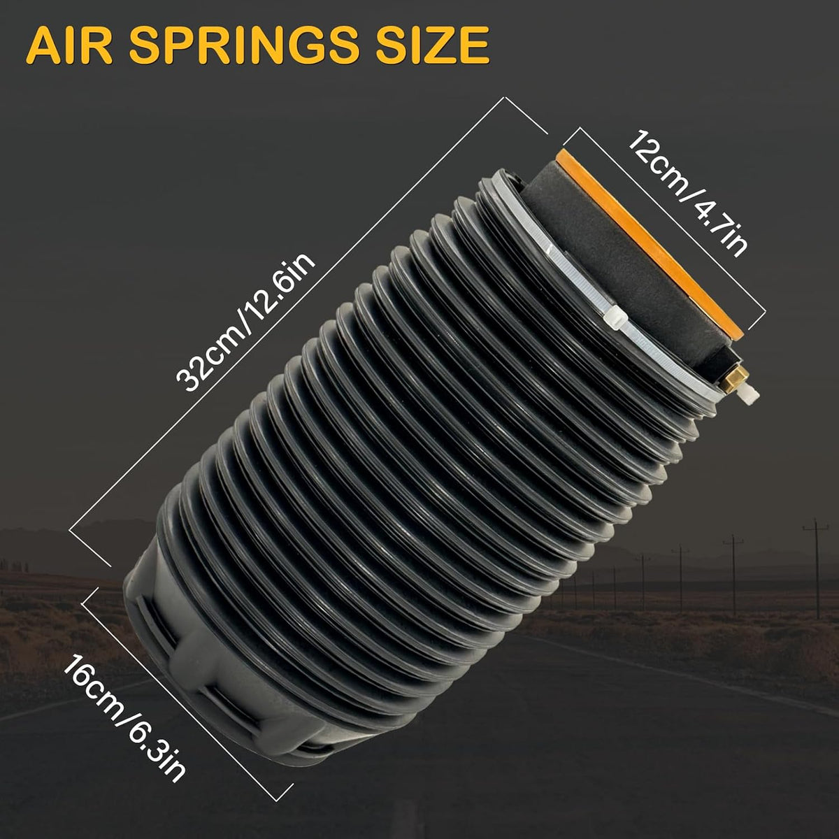 55350-3M501 Rear Air Suspension Springs Bags for Hyundai Equus 2009-2016