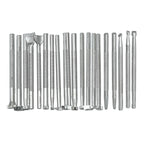 20 Pcs Leather Stamping Tools Special Shape Different Patterns for Carving Craft Leather Working Professional