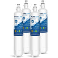 Replacement for GE RPWFE Fridge Water Filter (W/Chip) - 4 Pack