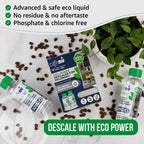 Caffenu DeLonghi Compatible Descaling Solution, 4-Use Coffee Maker Descaler