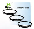 AYAO 56 1/8 inch Bandsaw Blades Assortment (1/8" 1/4" 3/8" Wide) for for Delta 28-180 and 28-185 8" Band Saws, 3PK
