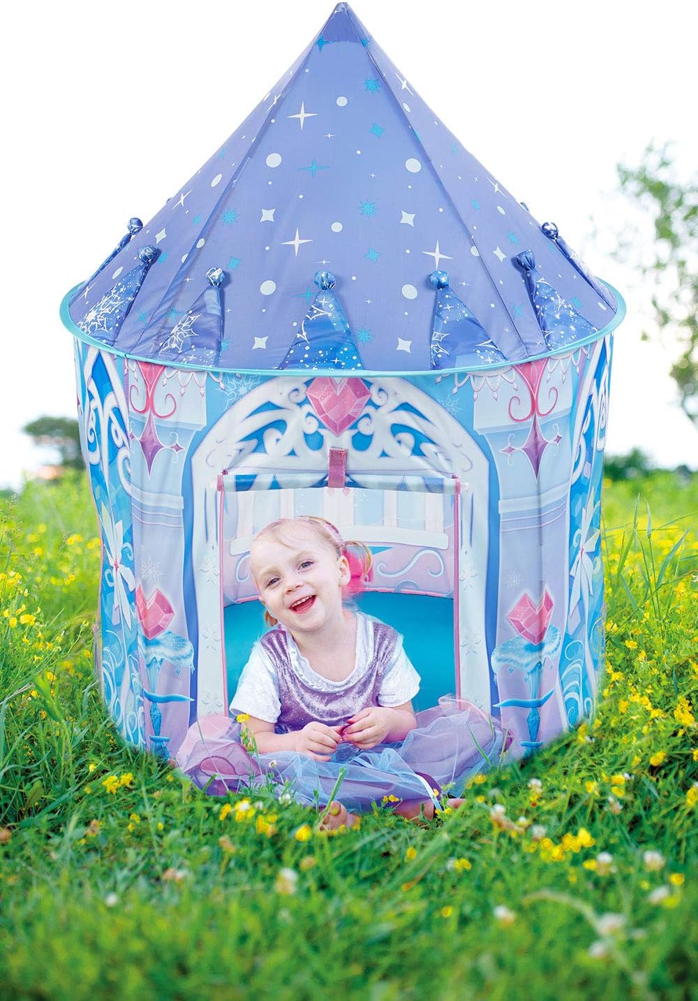 Kids Play Tent Toy Children Pop Up Tent Kids Playhouse Indoor Outdoor Game Party Birthday Gifts Toddler for Boys