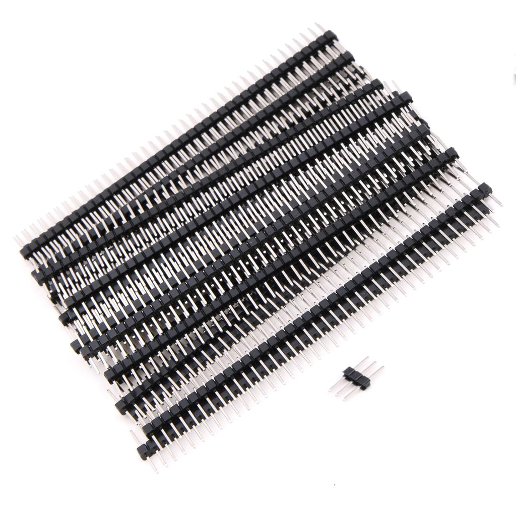 20Pcs 40 Pin Male Header Pins 2.54mm