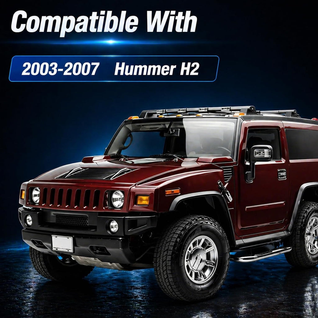 Blower Motor Resistor Heater, Fan Control Module Compatible with Hummer H2 2003-2007 Replace#: 19331830 19329838