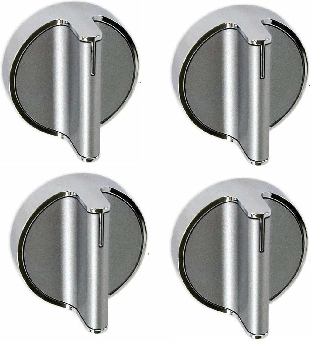 4 Pack W10828837 Surface burner knob - Fits for Whirlpool Range part Replacement AP5988577 PS11726205 W10569582 - Range Surface burner knob Replacement