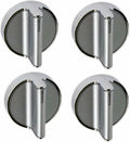 4 Pack W10828837 Surface burner knob - Fits for Whirlpool Range part Replacement AP5988577 PS11726205 W10569582 - Range Surface burner knob Replacement