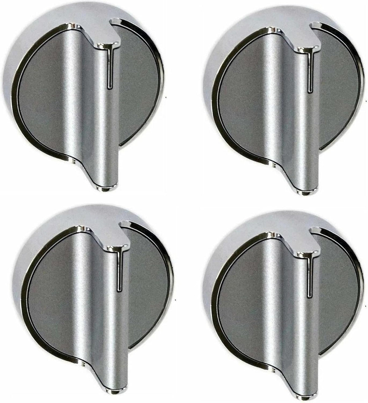 4 Pack W10828837 Surface burner knob - Fits for Whirlpool Range part Replacement AP5988577 PS11726205 W10569582 - Range Surface burner knob Replacement