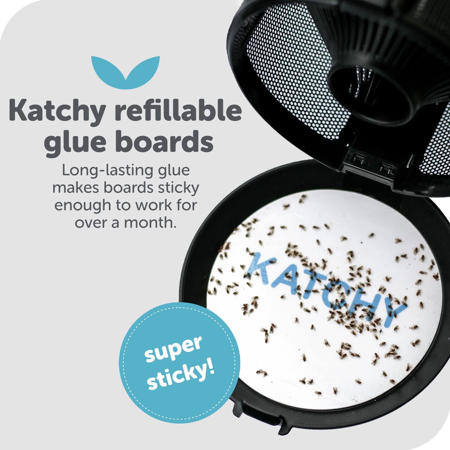 Original and Midnight Glue Board Refills (4 Pack) - Indoor Insect Trap Glue Board Refills for Mosquito, Gnat, Moth