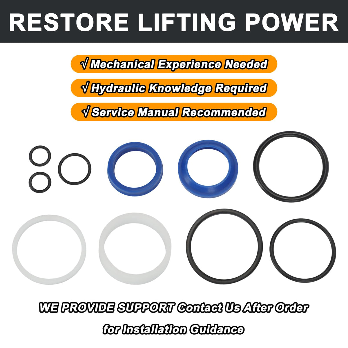 Motoparty Lift Cylinder Rebuild Kit