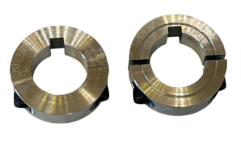 Axle Collar 1 Inch Bore, split and Keyed.(2 Pack)
