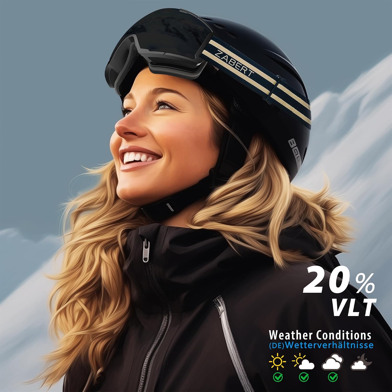 OTG Over Glasses Ski Goggles,Snow Snowboard Goggles,Adult Men Women Youth,Anti-fog 100% UV Protection Stylish Comfy