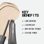 about-face Shadow Fix Eye Primer | Long Wear Eyeshadow Base | 0.405oz