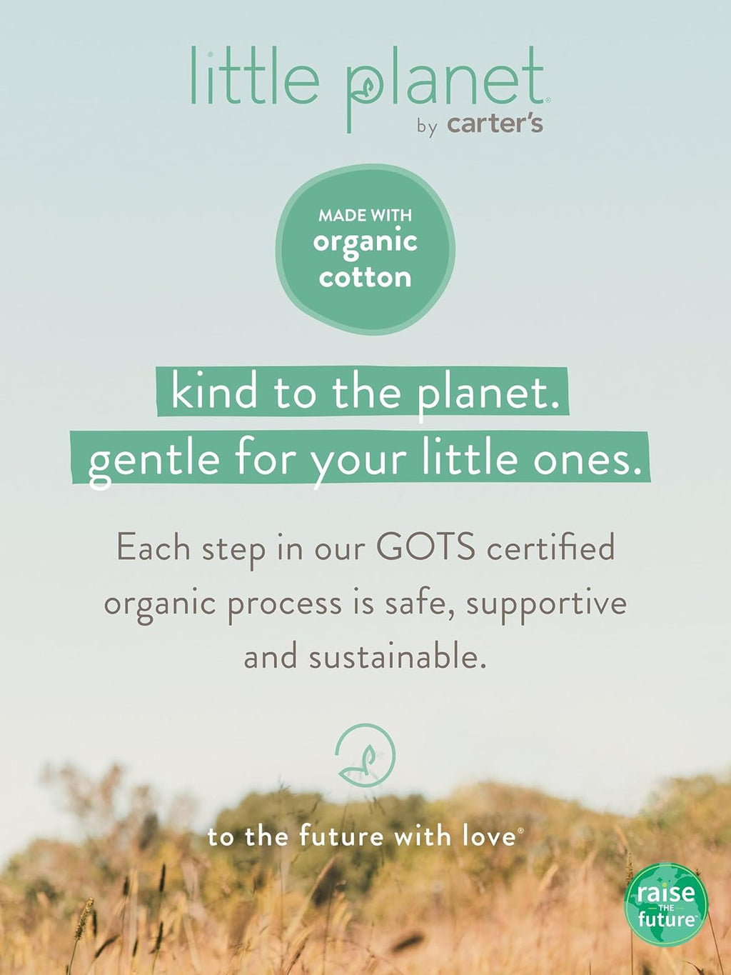 Baby 3-pack Long Sleeve Bodysuits Made With Organic Cotton