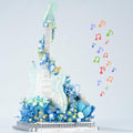 Flower Bouquet Guitar Building Blocks Set, 1125PCS Music Instruments Guitar Bricks Set, Gifts for Adults and Kids (bass)