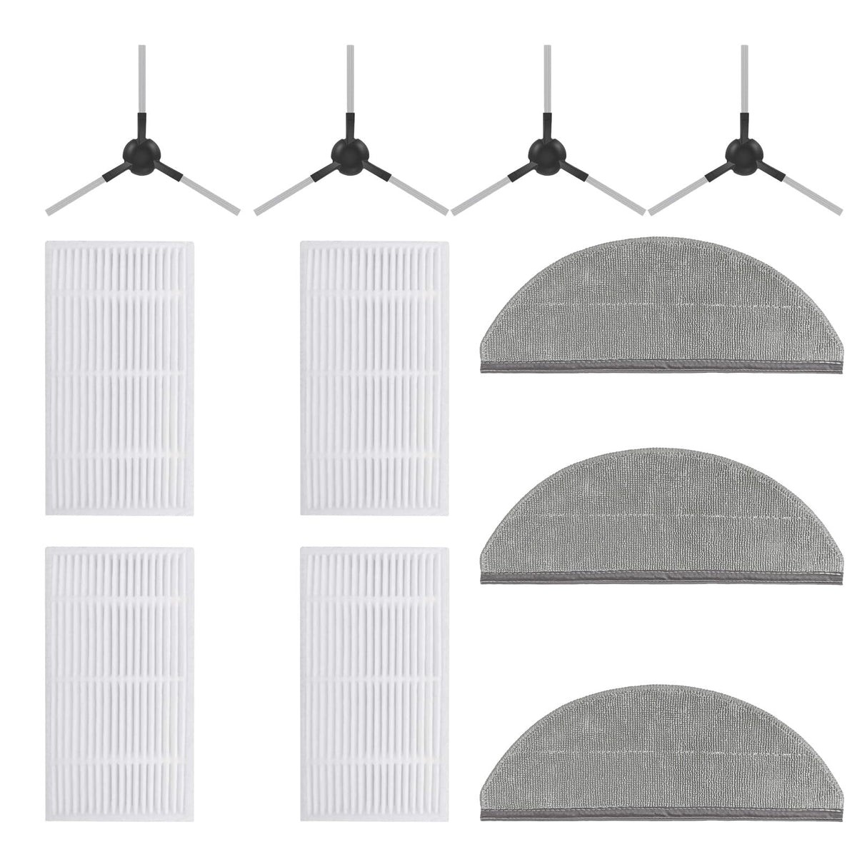 Accessories Kit For eitton A6 Pro / S6 Pro / G6 Pro / H6Pro Robot Vacuum：