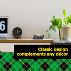 Desktop Tape Dispenser, Black, Weighted Base, 6 Pack