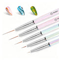 Beetles Nail Art Pens Brushes, 5pcs Nail Art Liner Brushes Set Painting