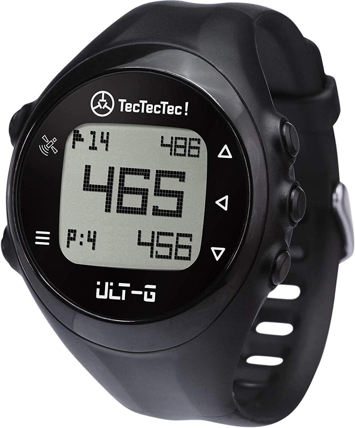 ULT-G Golf GPS Watch – Simple & Easy Distance Watch, No App Required on Course, Front/Back/Middle Distances, 38,000+