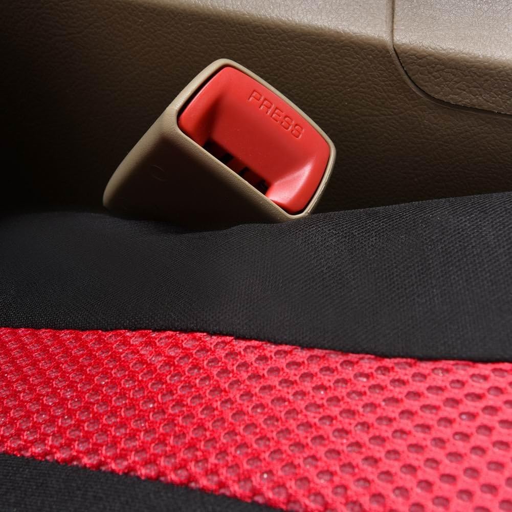 Car Seat Covers Front Set Breathable Mesh Seat Protector Fabric Polyester Cover Easy Installation SUV CAR Woman Lady