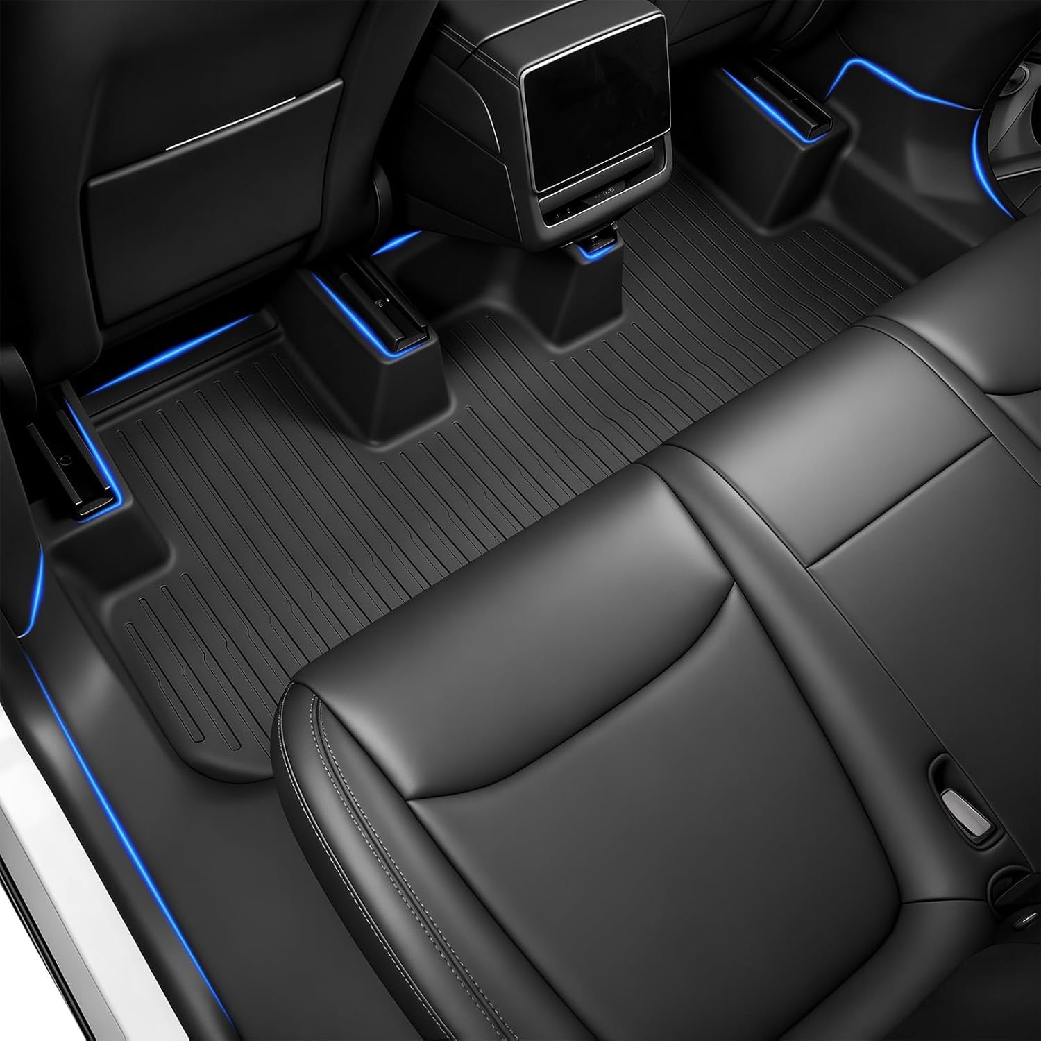 2025 2026 Tesla Model Y Juniper Floor Mats & Accessories & Extra-Thick TPE Cargo Liners, 9 PCS CabinProtect Pro Kit