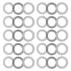 uxcell 10pcs TC1625 Thrust Needle Roller Bearings with Washers 1" Bore