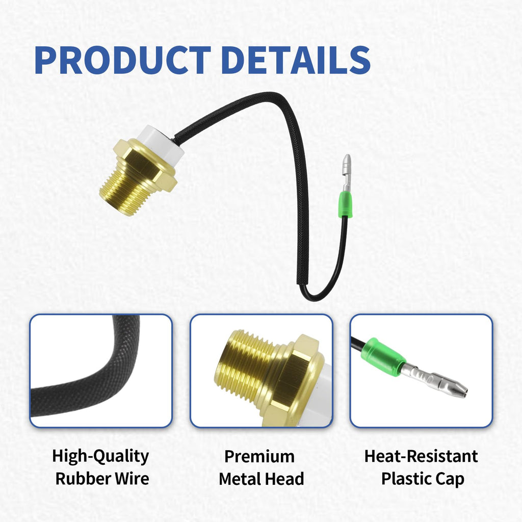 Thermostat Water Pump Switch Sensor for Polaris Ranger 425 500
