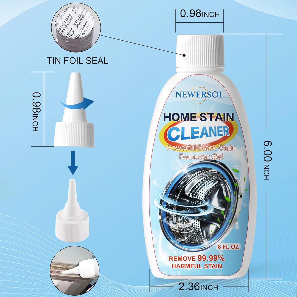 Black Stain Remover Gel Washing Machine Cleaner Grout Cleaner
