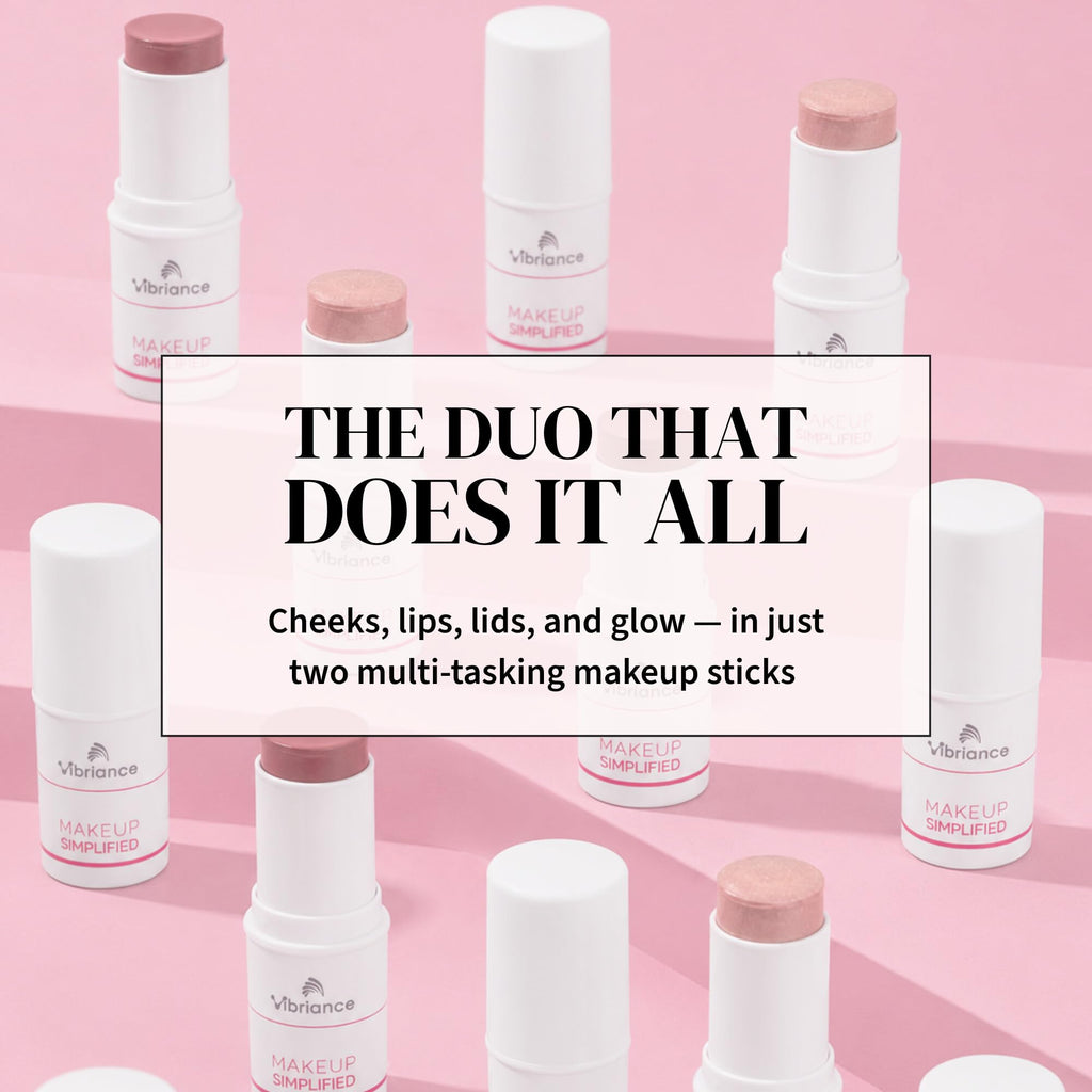 Makeup Simplified Bundle, Cream Blush and Highlighter Stick