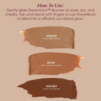 Mojave Dreamstick Cream Bronzer, Blendable Glow Stick, 0.32 oz