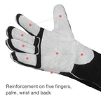 16 Inches 932℉ Leather Forge MIG Welding Gloves