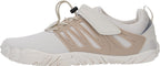Women's Trail Running Barefoot Shoes Zero Drop, Beige, 5.5-6