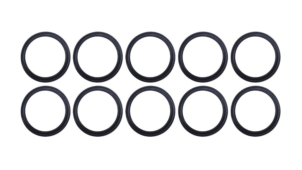 Lamons Sterling Seal XP75VIT118X10 118 75D Quad Ring, Viton/FKM, Black (Pack of 10)