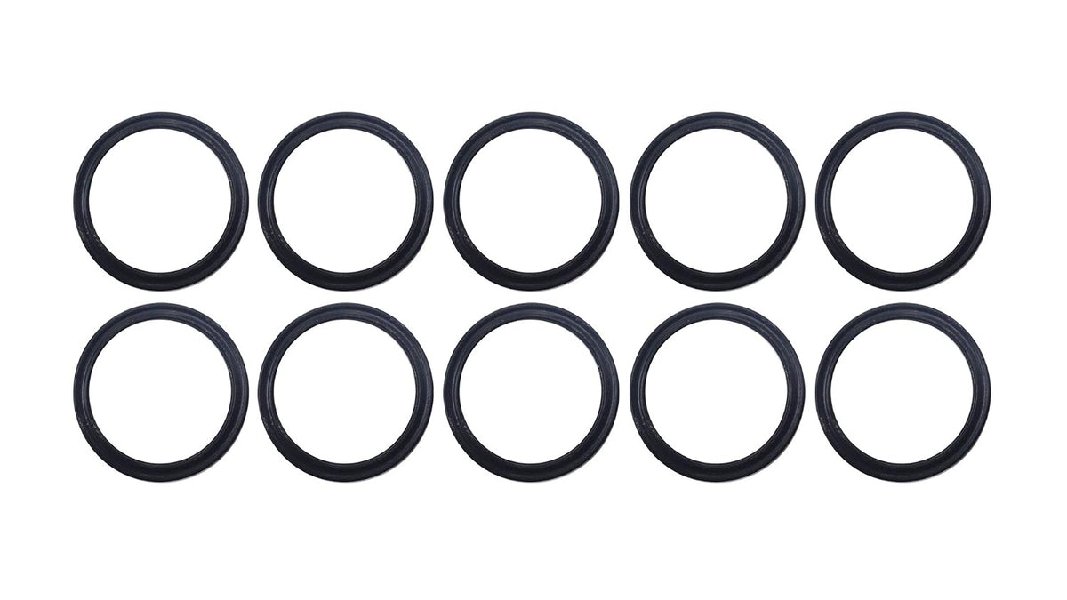 Lamons Sterling Seal XP75VIT118X10 118 75D Quad Ring, Viton/FKM, Black (Pack of 10)