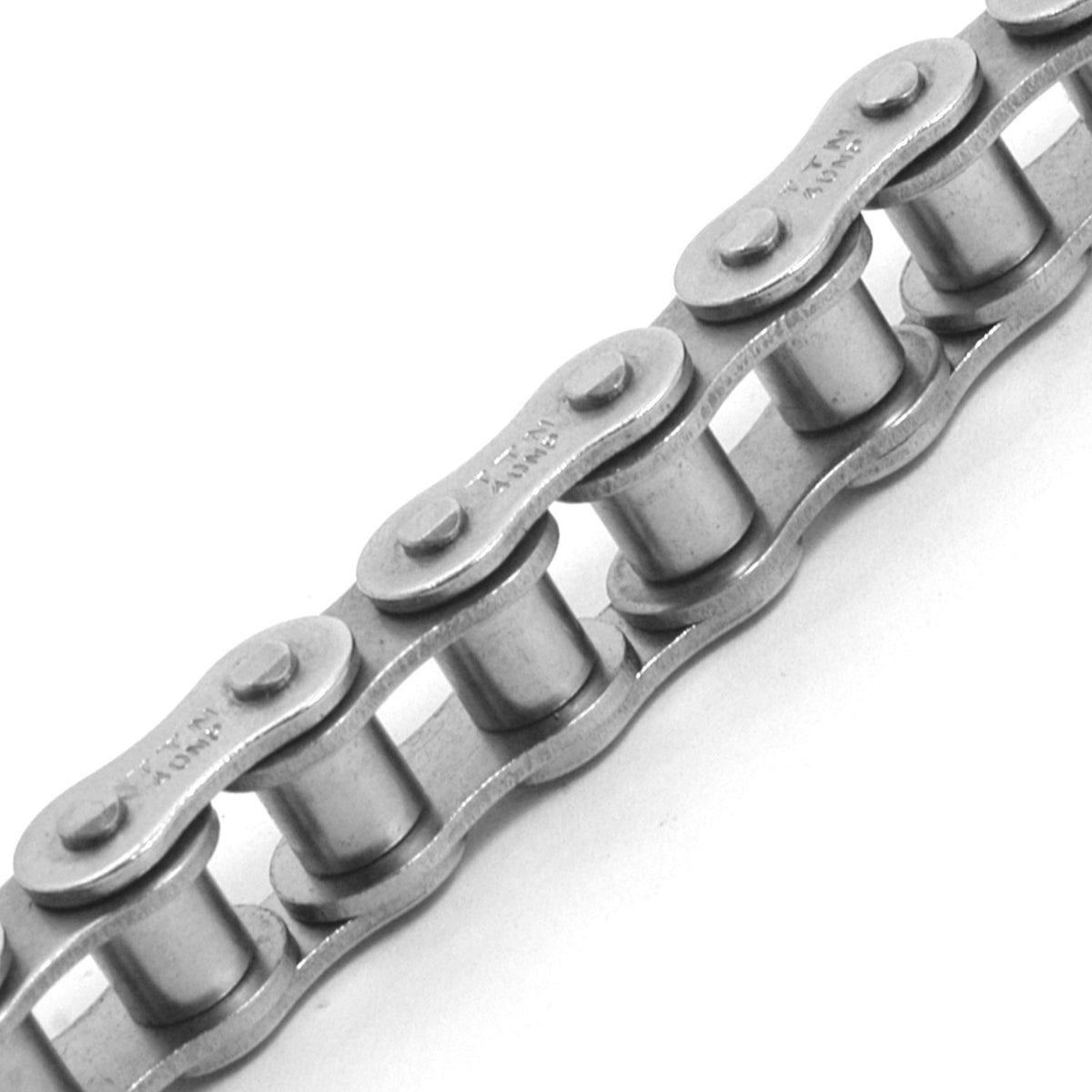 40-1SS X 10FT ANSI Standard Roller Chain, #40 Chain