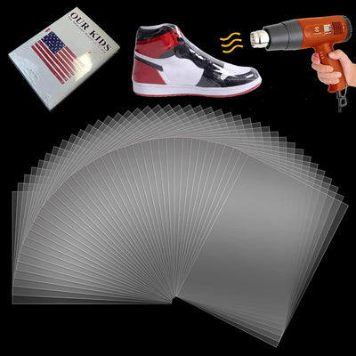Shrink Wrap Bags,100 Pcs 12x18 Inches Clear PVC Heat Seal Bags for Soap Sleeve Packaging, Bath