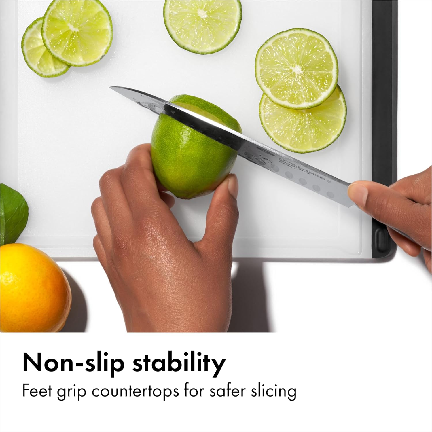 Good Grips 2-Piece Cutting Board Set, Cutting Boards for Kitchen Prep, Non-Porous Double-Sided Design