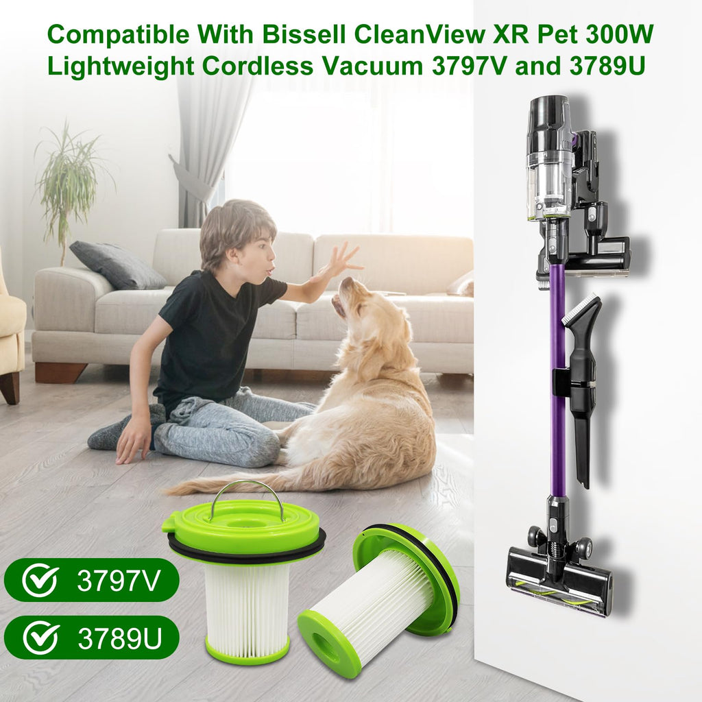 4 pack CleanView XR Pet Vacuum Features Filter For CleanView XR Pet 300W