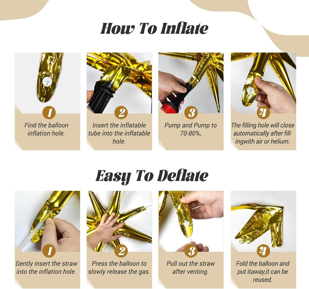 Black and Gold Balloons Garland Arch Kit, 5 10 12 18inch Black Gold Confetti Latex Balloons for 2025 Graduation New