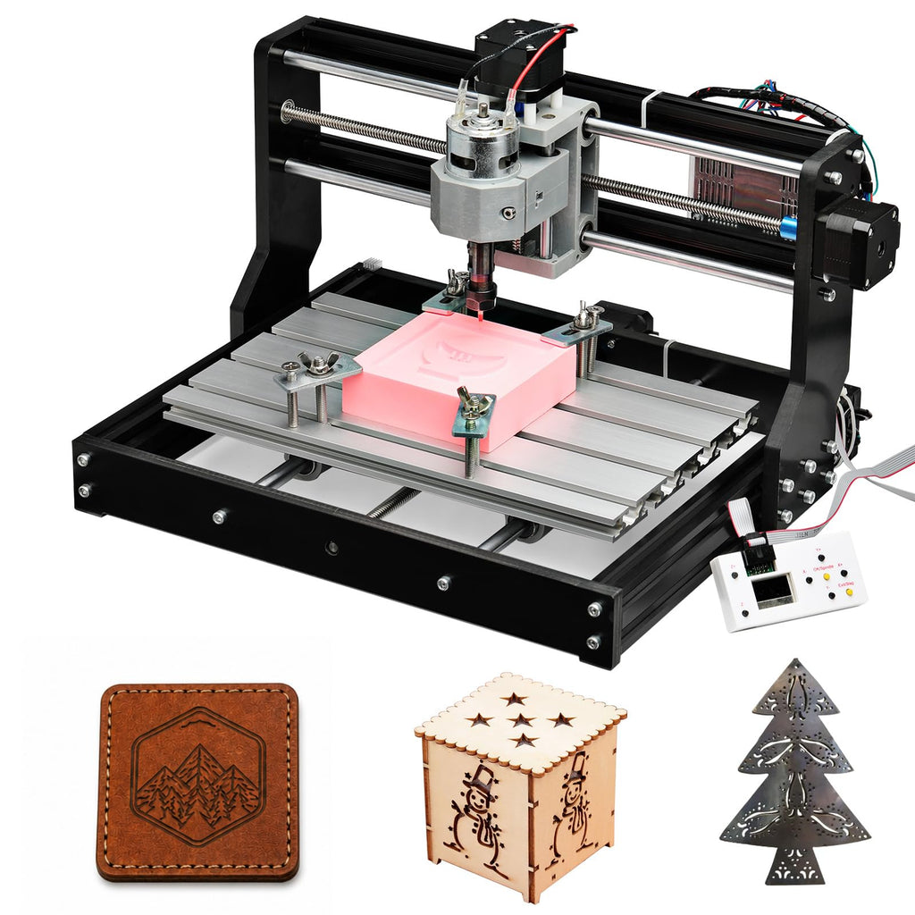 Genmitsu CNC 3018-PRO Router Kit, 3-Axis CNC Machine, Mini Milling Machine