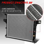 Auto Dynasty 2336 Radiator for 2001-2004 Jeep Grand Cherokee 4.7L AT