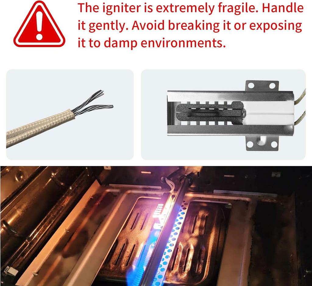 5303935066 Gas Range Oven Igniter Replacement for Frigidaire Tappan Replaces 318177710 318177720 10064 5303210788