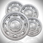 17" Chrome Wheel Skin Kit fits Ford F-150 2010-2026 - ABS 4 Pack