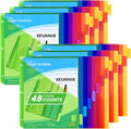 8-Tab Binder Dividers - Index Pockets Divider for 3 Ring Binders, 3-Hole Plastics Sheets Protectors for US Letter