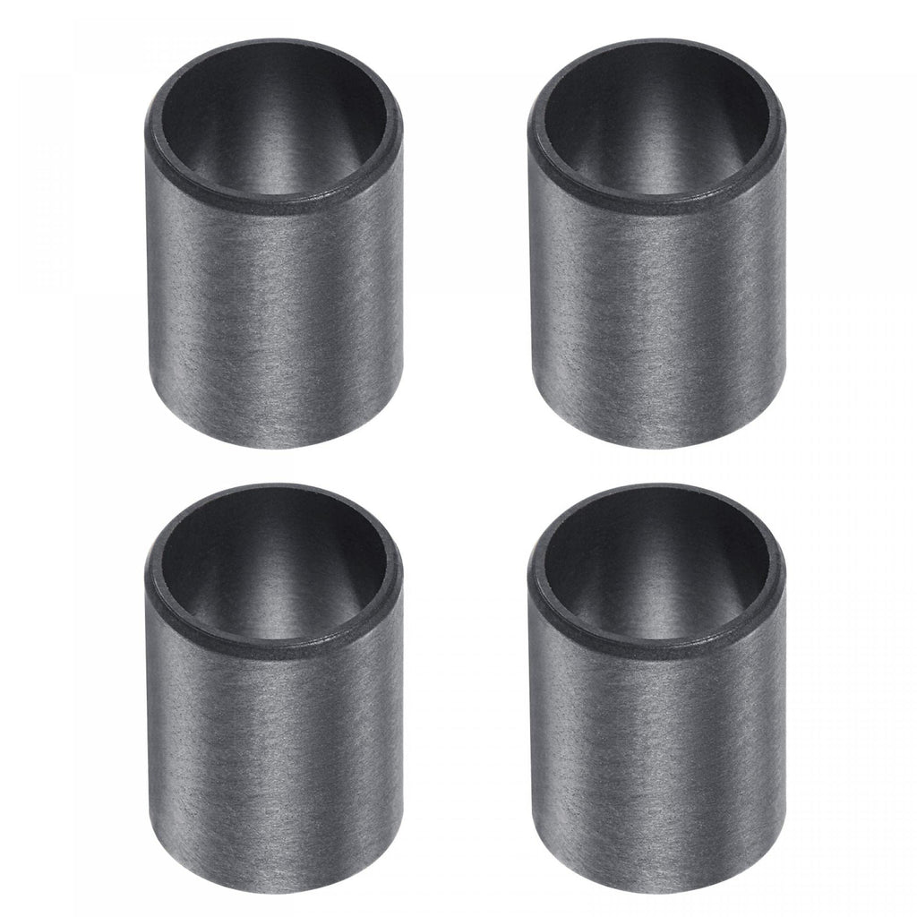 uxcell Sleeve Bearings 12mm Bore 14mm OD 20mm Length POM Wrapped Oilless Bushings Black 4pcs