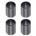 uxcell Sleeve Bearings 12mm Bore 14mm OD 20mm Length POM Wrapped Oilless Bushings Black 4pcs