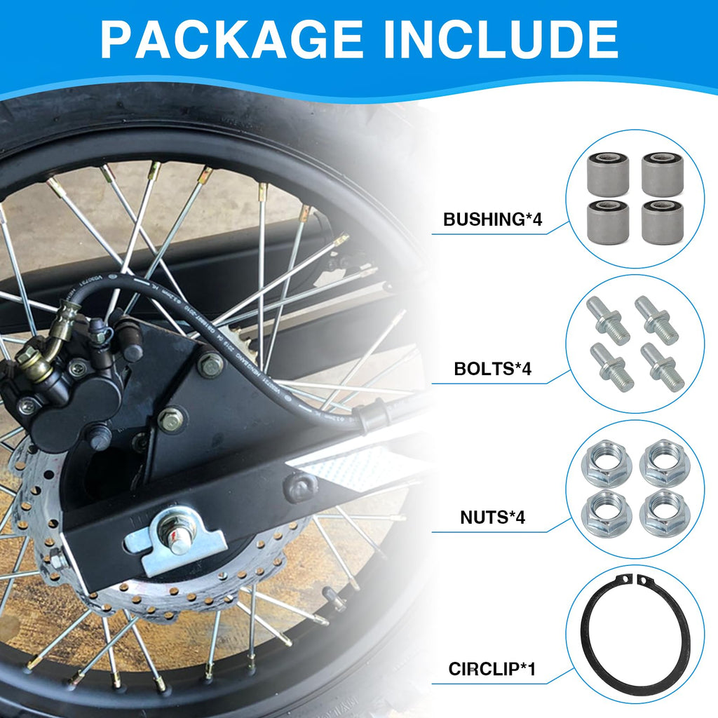 AUTOVIC Rear Sprocket Bushing Kit for Hawk 250 & Hawk 250 DLX