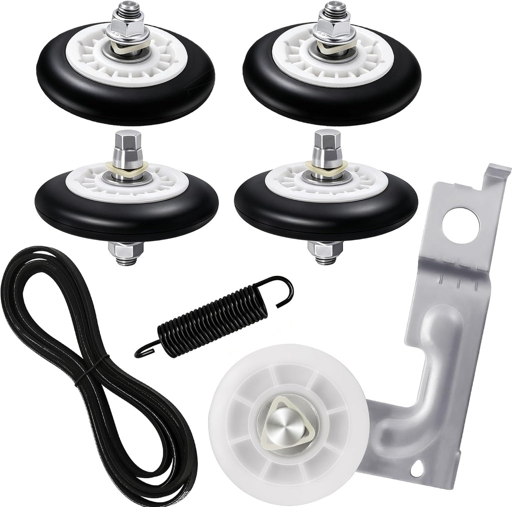 DLGX3371W DLEX4270V DLE1501W DLE4970W DLEX2501V DLGX3571W DLEX3570W DLE7200VE Dryer Roller Repair Kit Fit For L.G DLG3171W DLGX3371V DLGX7701VE DLGX4271W DLEX2501W DLG3401W DLEX7800WE