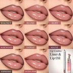 Nude Lip Liner Pencil, Creamy Definition Lip Contour, Sharpenable,SADDLE